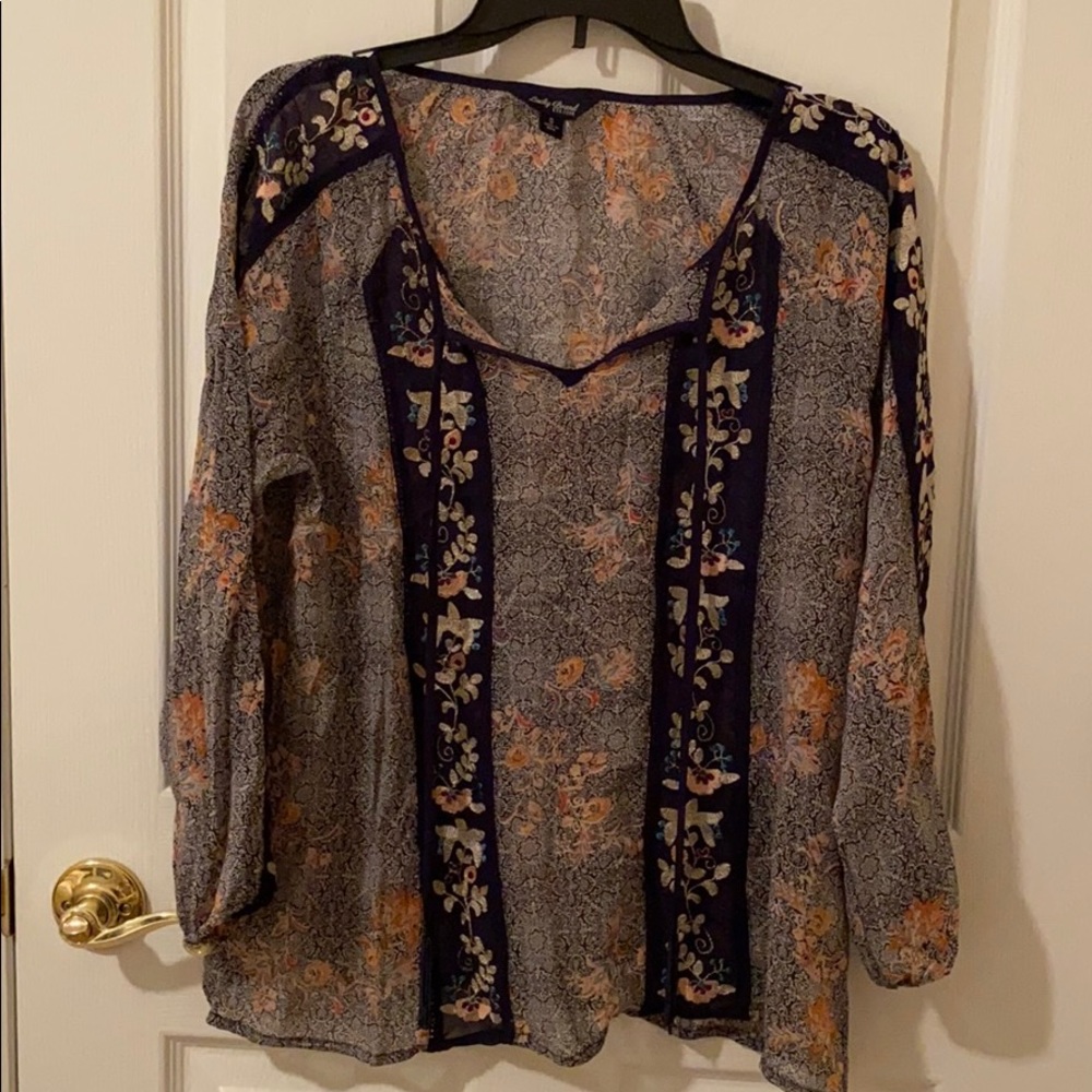 Lucky Brand long sleeve blouse